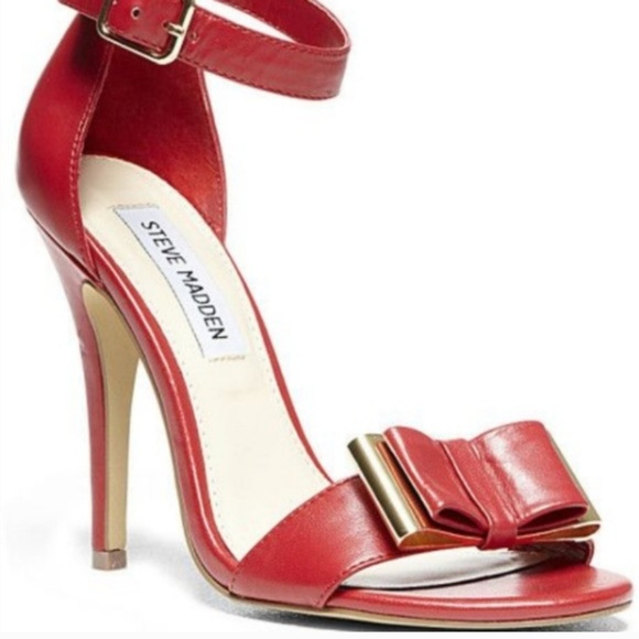 steve madden red heels